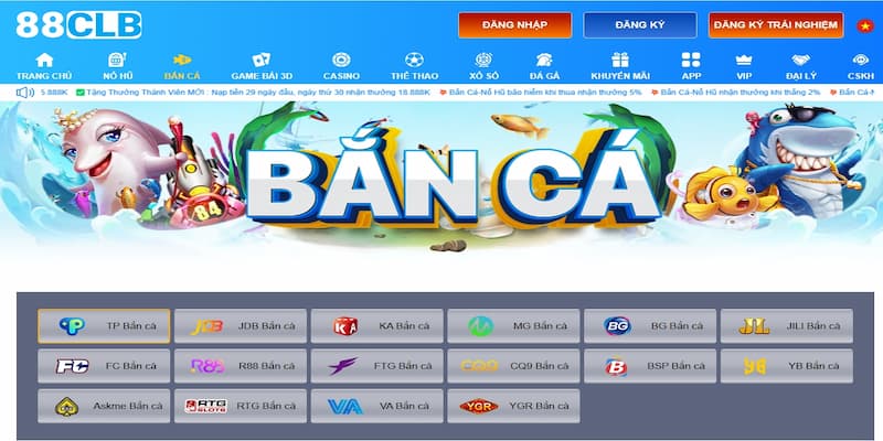 Top game bắn cá online 88CLB