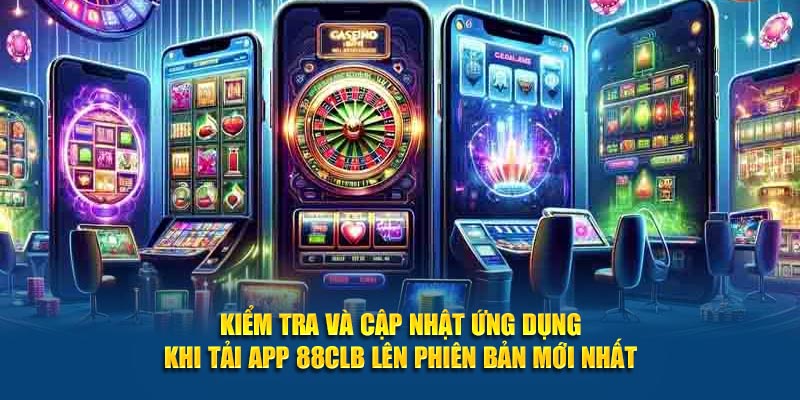 Kiểm tra và cập nhật ứng dụng khi tải app 88CLB lên phiên bản mới nhất